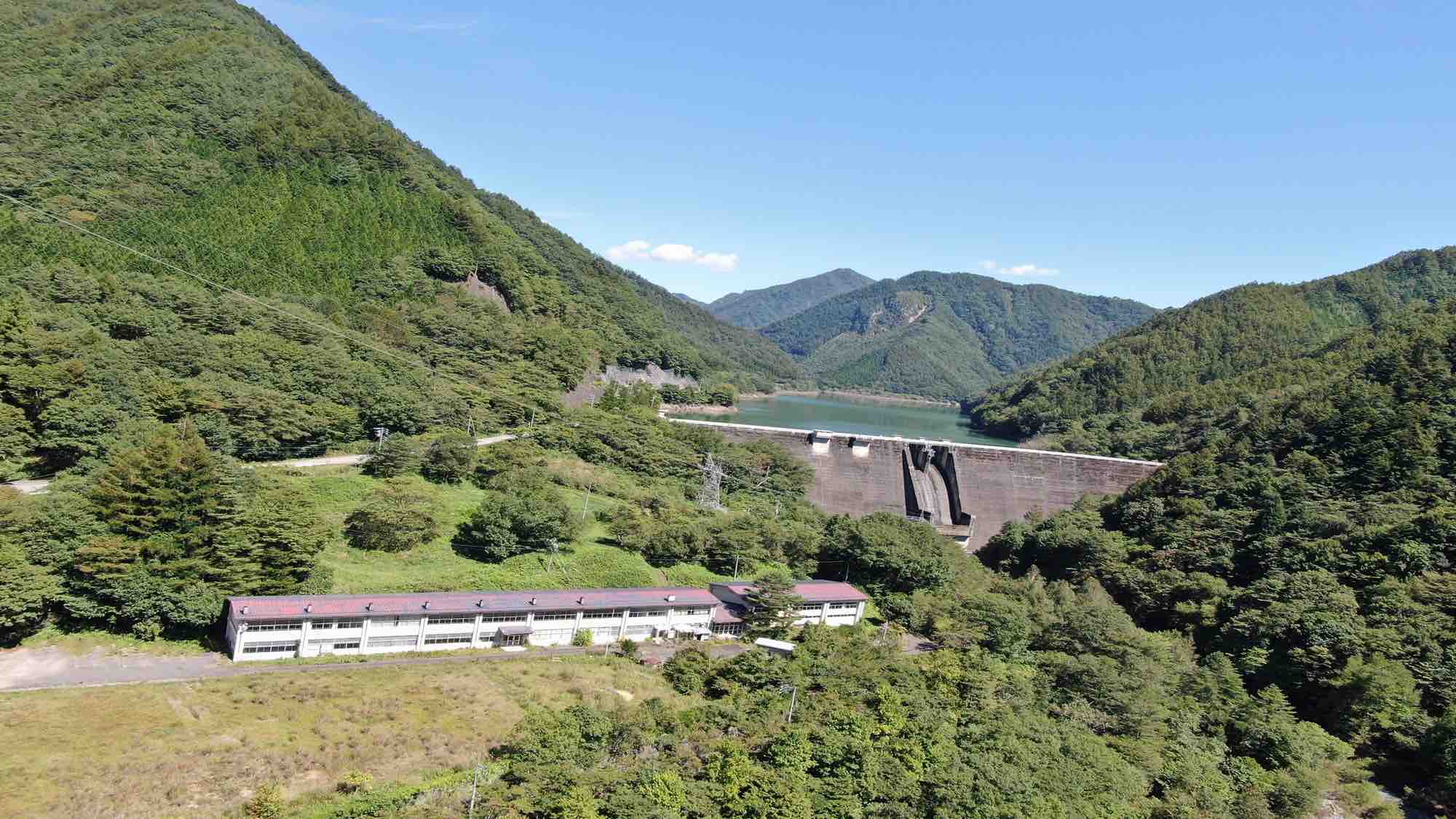 霧に包まれた飛騨高山の森