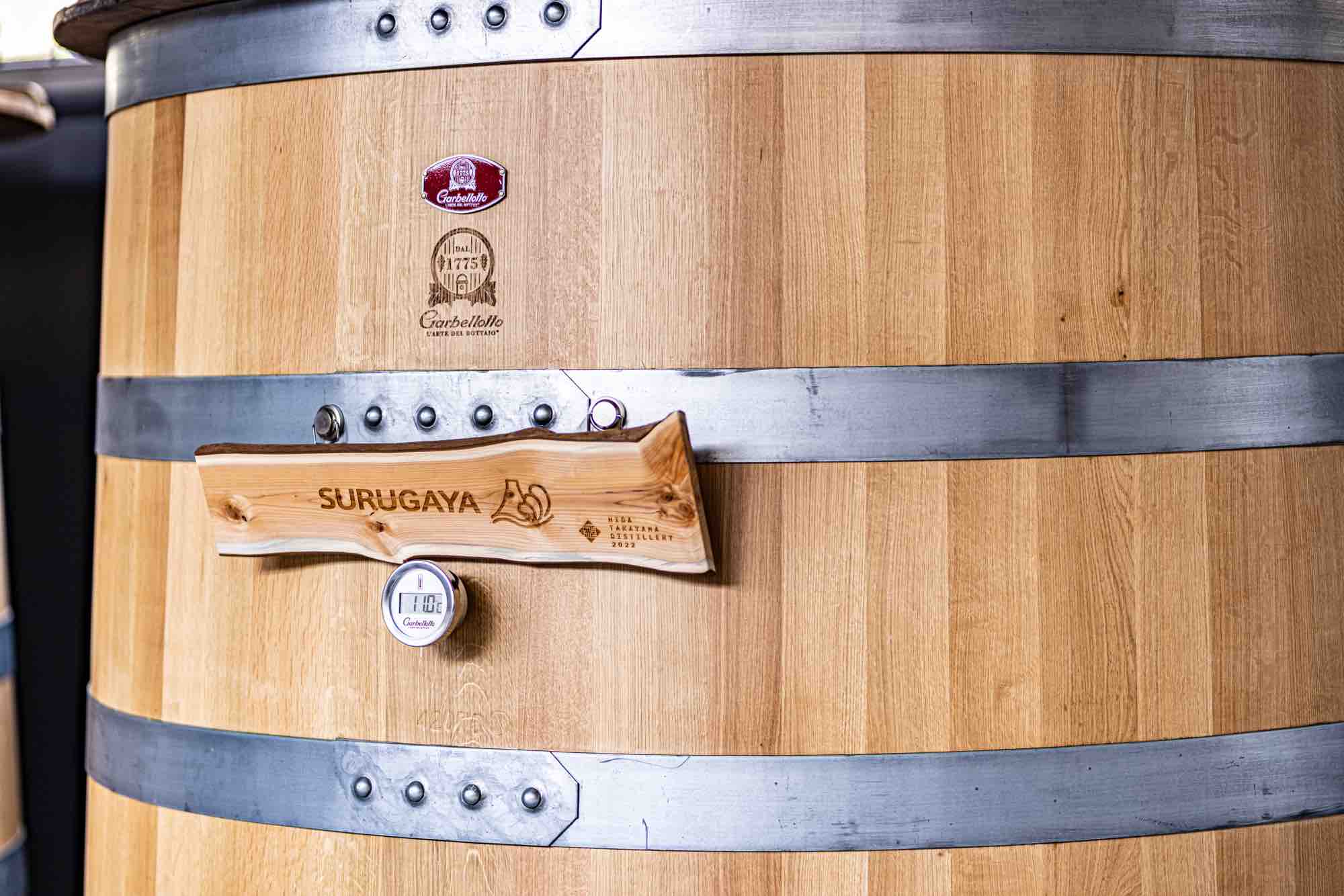 樽づくりを支える職人の手